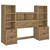 Westpark - 3 Piece Twin Bedroom Set Bookcase Headboard - Mango