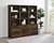 Westpark - 3 Piece Wall Unit Bookcase Set With USB - Dark Pine
