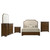 Garland - 5 Piece Queen Bedroom Set - Brown Cherry