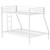 Alevera - Metal Twin Over Full Bunk Bed With Ladder - White
