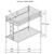 Alevera - Metal Twin Over Twin Bunk Bed With Ladder - Black