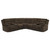 Atkinson - Upholstered Reclining Sectional Sofa - Chocolate