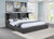 Dreux - Upholstered California King Panel Platform Bed - Gray