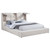 Dreux - Upholstered Eastern King Panel Platform Bed - Cream