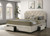 Marianna - 4-Drawer Upholstered Eastern King Storage Bed - Cream