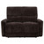 Navarro - Chenille Upholstered Reclining Loveseat - Dark Brown