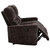 Navarro - Chenille Upholstered Reclining Loveseat - Dark Brown