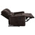 Navarro - Chenille Upholstered Reclining Loveseat - Dark Brown
