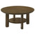 Ottowa - 35" Round Wood Cocktail Coffee Table - Brown