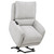 Sylmar - Chenille Upholstered Dual Power Lift Recliner - Dove Gray