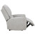 Sylmar - Chenille Upholstered Power Recliner - Dove Gray