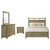 Hazlewood - 4 Piece Eastern King Storage Bedroom Set - Vineyard Oak