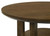 Ottowa - 2 Piece Round Wood Coffee Table Set - Brown