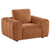 Burnett - 4 Piece Chenille Upholstered Sofa Set - Burnt Orange