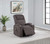 Louie - Chenille Upholstered Power Lift Massage Chair - Brown