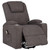 Louie - Chenille Upholstered Power Lift Massage Chair - Brown