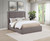 Lawson - 55" Upholstered Full Panel Platform Bed - Mushroom