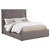 Lawson - 55" Upholstered Full Panel Platform Bed - Mushroom