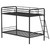 Carson - Metal Twin Over Twin Bunk Bed - Glossy Black