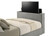 Tara - 61" Upholstered Queen Panel TV Bed - Gray