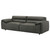 Buxton - Top Grain Leather Upholstered Sofa - Graphite