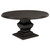 Twyla - 7 Piece Round Wood Dining Room Table Set - Dark Cocoa