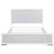 Gracemont - 57" California King Panel Bed - Gray And White