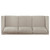 Islington - 3 Piece Upholstered Panel Arm Sofa Set - Taupe