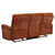 Navarro - Chenille Upholstered Reclining Sofa - Burnt Orange