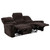 Navarro - Chenille Upholstered Reclining Sofa - Dark Brown