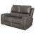 Brickston - Triple Power Reclining Loveseat - Charcoal