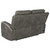 Brickston - Triple Power Reclining Loveseat - Charcoal