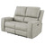 Brickston - Triple Power Reclining Loveseat - Gray