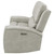 Brickston - Triple Power Reclining Loveseat - Gray