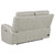 Brickston - Triple Power Reclining Loveseat - Gray