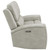 Brickston - Triple Power Reclining Loveseat - Gray