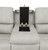 Brickston - Triple Power Reclining Sofa - Gray