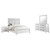 Marielle - 4 Piece Queen Bedroom Set - Distressed White
