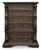 Maylee 4pc King Upholstered Bed with Dresser/Mirror and 1 Nightstand $3499.99 - #B947
