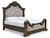 Maylee 4pc King Upholstered Bed with Dresser/Mirror and 1 Nightstand $3499.99 - #B947
