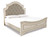 Realyn 4pc King Bedroom Set with Dresser/Mirror 1 Nightstand - $3899.99 #B743