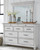 Kanwyn 4pc King Panel Bedroom Set with Dresser/Mirror and 1 Nightstand $2499.99 #B777