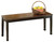 Owingsville Black/Brown Large Dining Room Bench