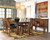 Ralene Medium Brown Rectangular Dining Room Butterfly Extendable Table