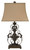 Sallee Gold Finish Poly Table Lamp