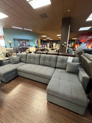 BIGO  Sectional with double chaise & Storage  3pc   LET'  EM HAVE IT !!!$ 1499.99