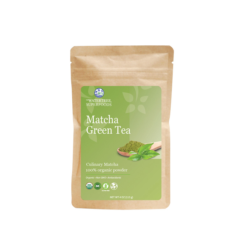 The Water Tree Superfoods- Organic Matcha Green Tea (4 oz)
