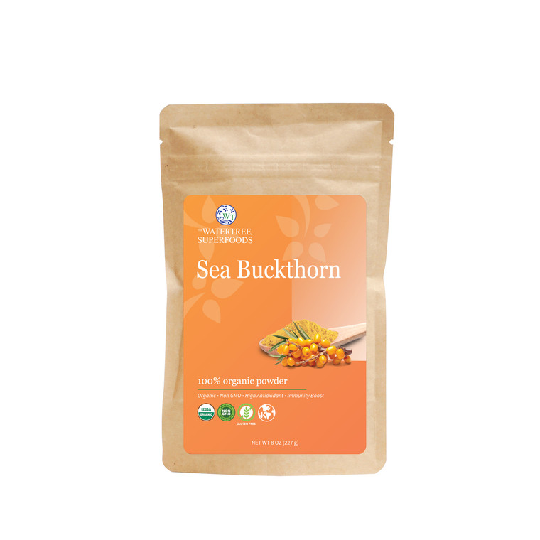 The Water Tree Superfoods- Organic Sea Buckthorn Powder (8 oz)