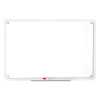 iQTotal Erase Board, 49 x 32, White, Clear Frame