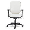 Eon Series Multifunction Mid-Back Stain Resistant Upholstery Chair, White